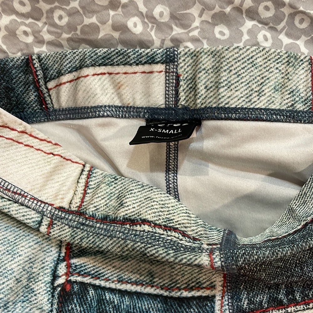 Patchwork Workout Leggings - image 5